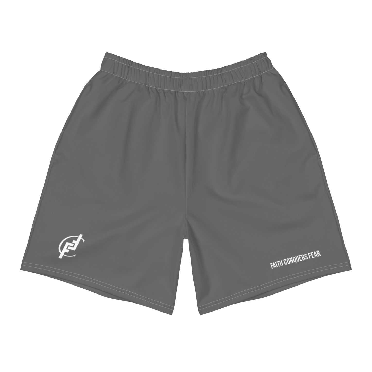 FaithConquersFear Recycled Athletic Shorts