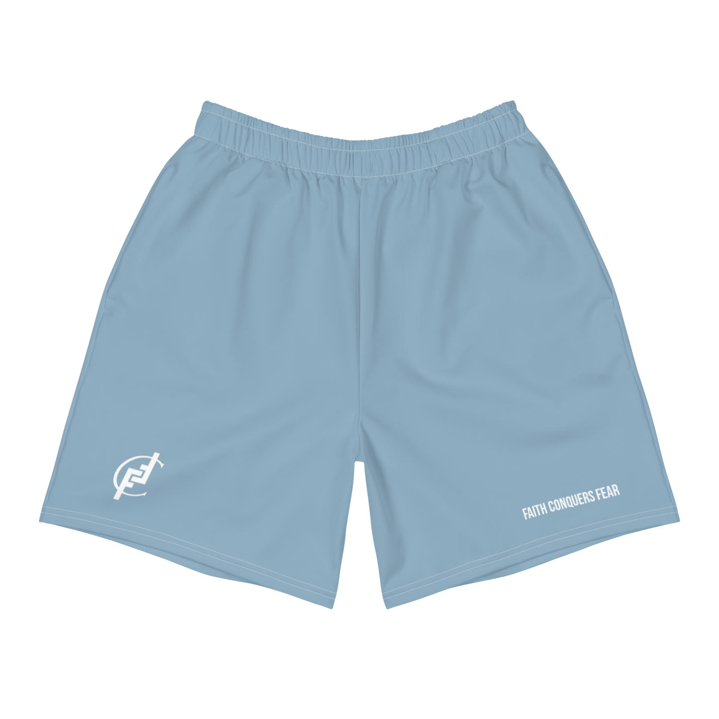 FaithConquersFear Men's Recycled Athletic Shorts